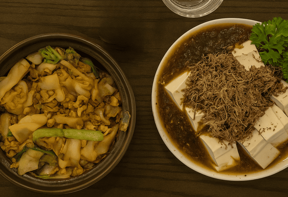 Hue Nhien constructs a plant-based spread where every dish reinforces harmony, wellness, and cultural authenticity